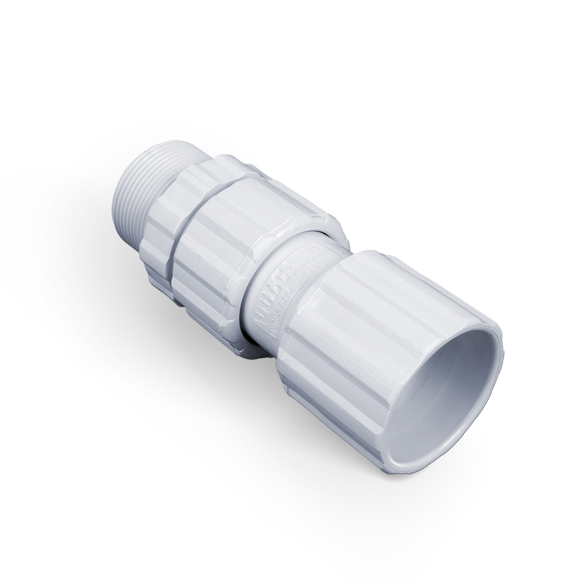 Acople rapido para cano PVC M-H rosca 1 1/2 pegar 50