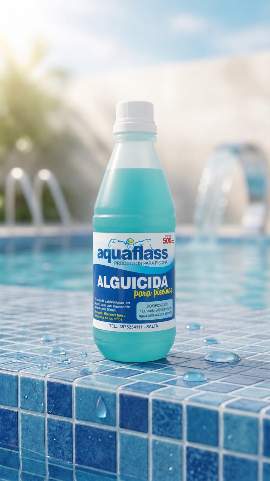 Alguicida aquaflass x 500cc