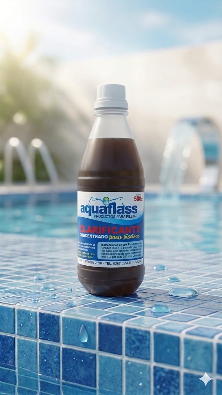 Clarificador aquaflass x 500cc