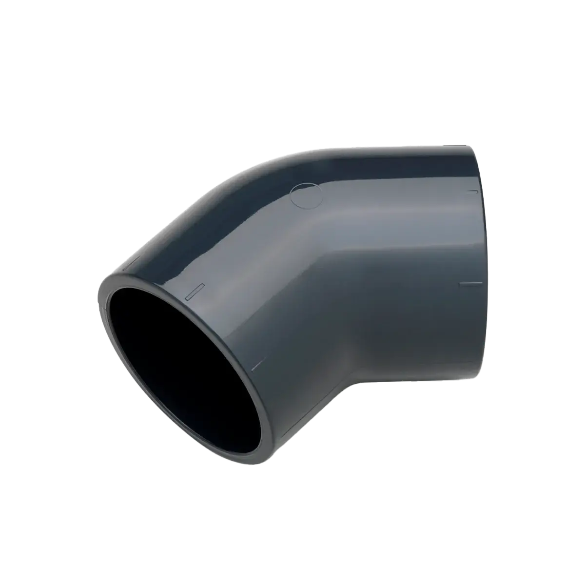 Codo 45 PN16 HH diametro 63 mm (para pegar)