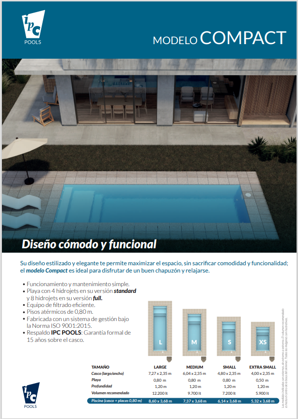 Piscina Compact Large