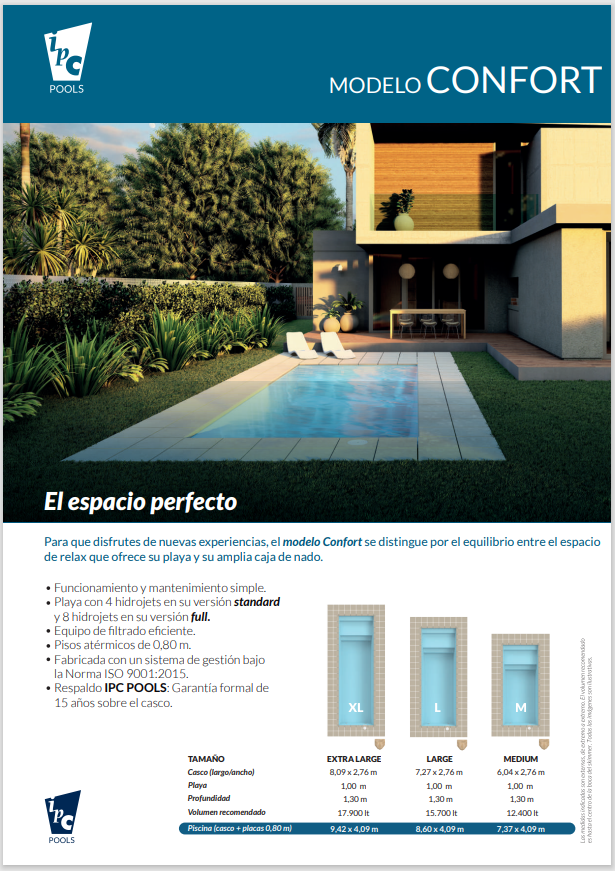 Piscina Confort Extra Large