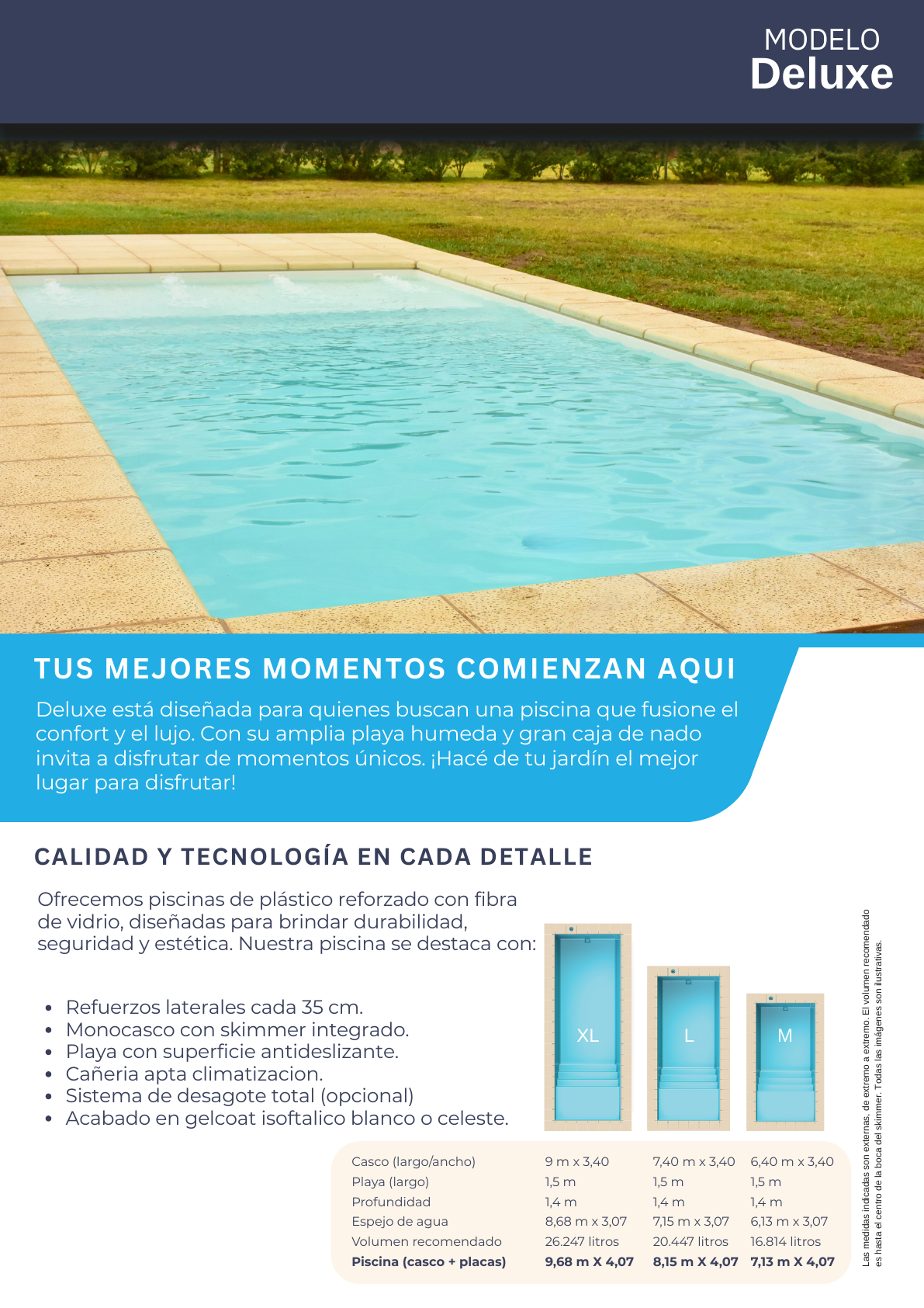Piscina Deluxe Extra Large