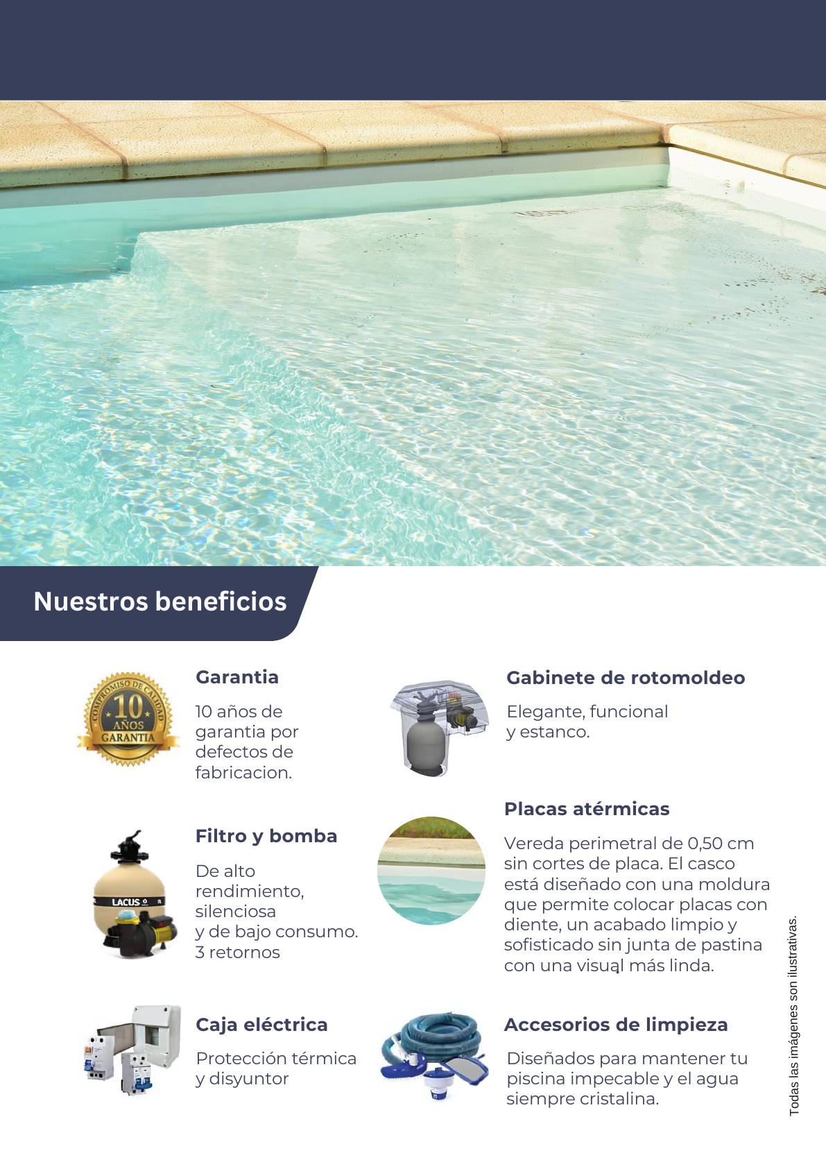 Beneficios de la piscina Smart Large