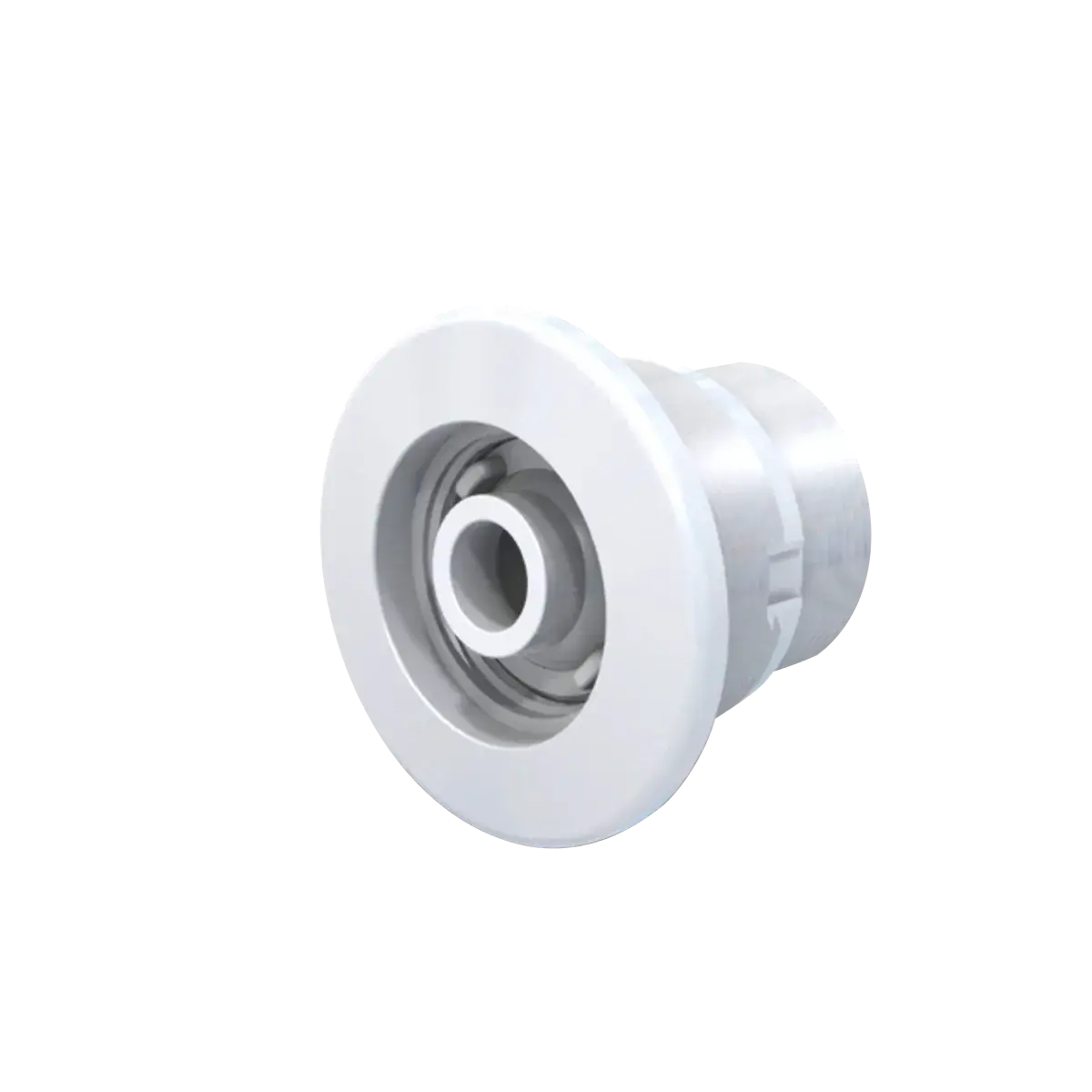 Retorno aro desmontable blanco 50 mm Hormigon